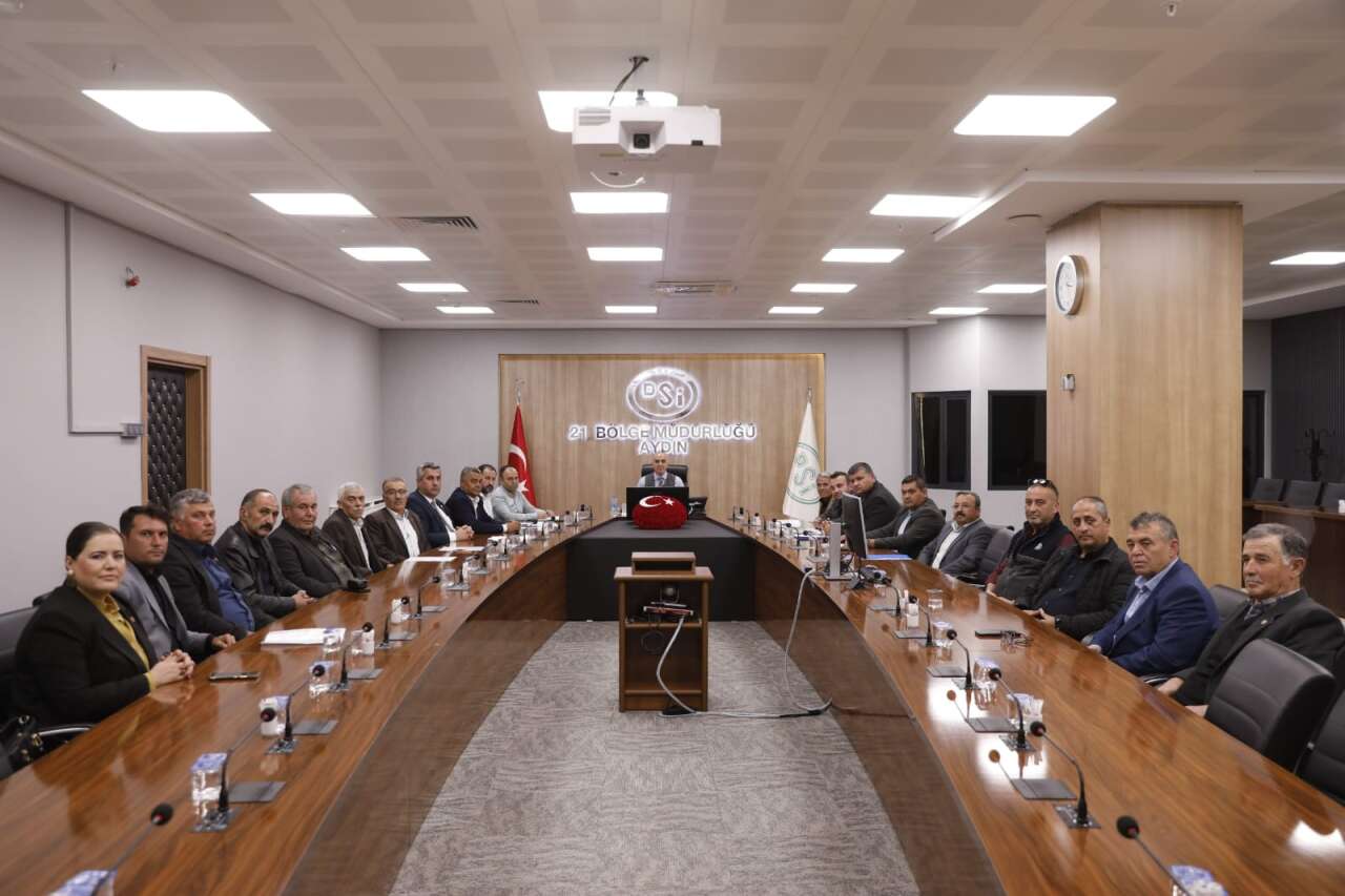 Muğla Muhtarlarından DSİ 21. Bölge Müdürüne Ziyaret 1